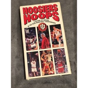 Hoosiers Hoops Indiana Basketball Vintage History VHS 1994 Bob Knight IU